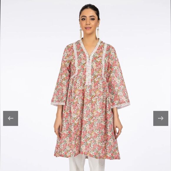 KAYSERIA PAKISTANI AUTHENTIC DESIGNER DRESS 1 PIECE - Picture 5 of 12